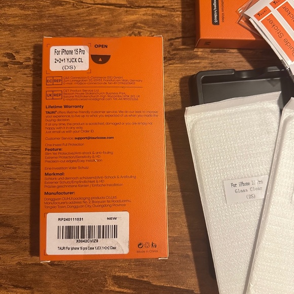 Tauri 5-in-1 iPhone 15 Pro Protection Case (DS) - 2 Boxes - Picture 5 of 6